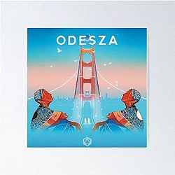 Golden Gate Odesza Tour 2026 Cobain Poster