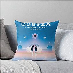 The Odesza Tour 2026 Cobain Throw Pillow