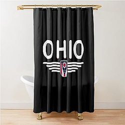 Ohio Fan T-Shirt – Must Have for Fans Shower Curtain