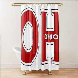 Abbreviated Ohio Shower Curtain