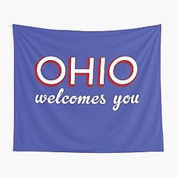 Ohio Welcome Tapestry
