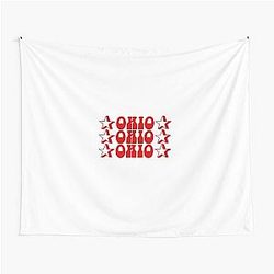 Ohio Red Tapestry