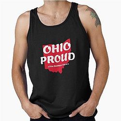 Ohio Proud The Buckeye State Tank Top