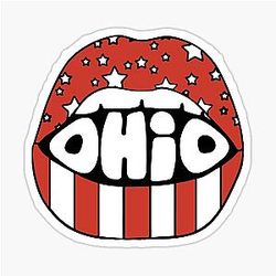 Ohio Star Sticker