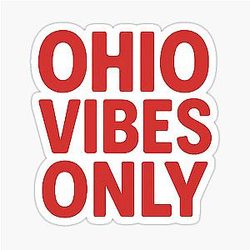 Ohio Vibes Clothing Sticker