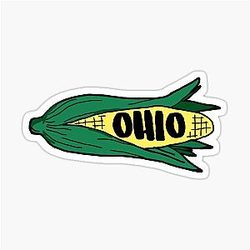 Ohio Corn Fernandez Sticker