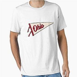 Vintage Ohio Pennant Flag T-Shirt