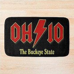 Ohio Buckeye State T-shirt, Rock Music Tee, Retro Halftone Vintage Ohio Unisex Souvenir Top