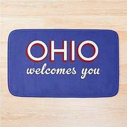 Ohio Welcome Bath Mat