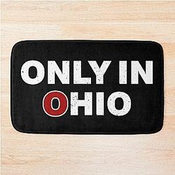 Only In Ohio Bath Mat