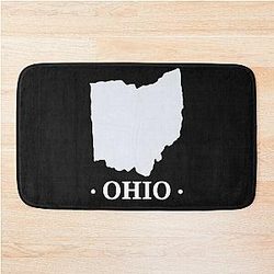 Home to Ohio Bath Mat