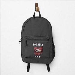 TOTALLY Ohio Buffalo Plaid State Map Pride Backpack