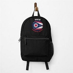 Ohio Buckeye State Flag Backpack