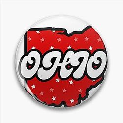 Ohio star pin