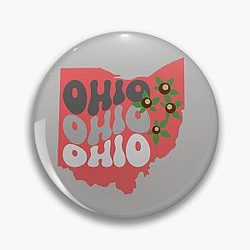 Buckeye State of Ohio Pin