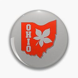 Ohio Buckeye State Pin