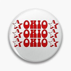 Ohio Red Pin