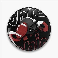American Football Pin of Ohio