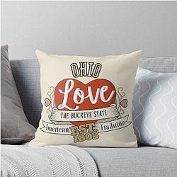 Ohio Love Pillow