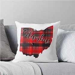 Columbus Ohio Throw Pillow