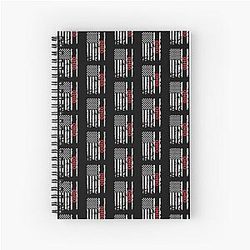 Ohio Mens State Spiral Notebook