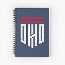 Ohio Shield Spiral Notebook