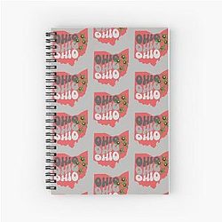 Buckeye State Ohio Spiral Notebook