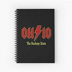 Ohio Buckeye State T-shirt Rock Music Inspired Tee Retro Design Vintage Ohio Shirt Unisex Souvenir Top