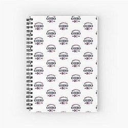 Ohio Pride State Flag Spiral Notebook