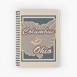 Columbus Ohio Spiral Notebook