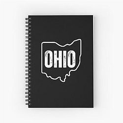 Ohio State Travel Fan Souvenir Notebook for Boys Girls Men Women