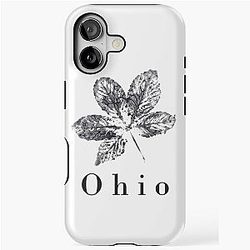Ohio Buckeye iPhone Case