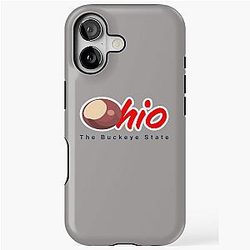 Ohio The Buckeye State iPhone Case