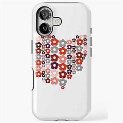 Ohio Reds and Pinks iPhone Tough Case