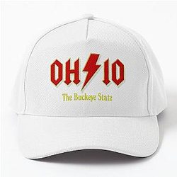 Ohio Buckeye State Tee, Rock Music Inspired Retro Halftone Design Vintage Ohio Unisex Souvenir Top