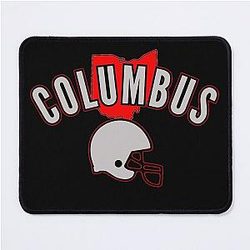 Columbus Ohio Football Mouse Pad