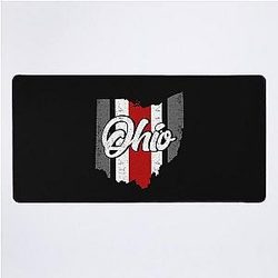 Vintage Ohio State Map Desk Mat