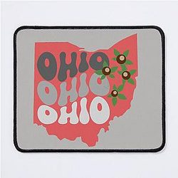 Ohio Buckeye State Mouse Pad