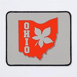 Ohio Buckeye State Mousepad