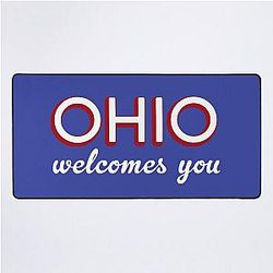 Ohio Welcome Desk Mat