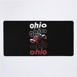 American Football State of Ohio Desk Mat