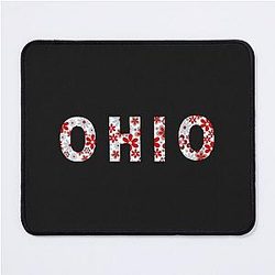Ohio Flowers Mouse Pad