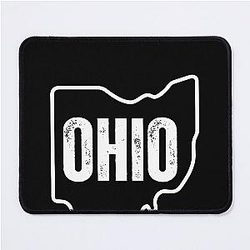 Ohio State Travel Fan Souvenir For Men Women Mouse Pad