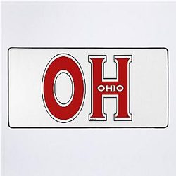 Abbreviated Ohio Desk Mat