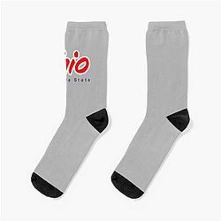 Ohio The Buckeye State Ohio Socks