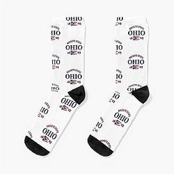 Ohio Pride State Flag Socks