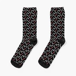 Heart Ohio Line Socks