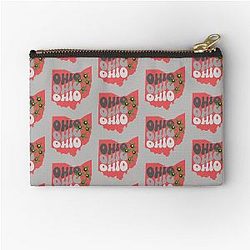 Buckeye State Ohio Zipper Pouch
