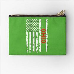 Ohio Men's State Zipper Pouch
