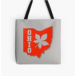 Ohio Buckeye State Tote Bag